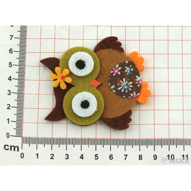 SOVA NALEPOVACÍ FILC 6,5x6cm 4ks*