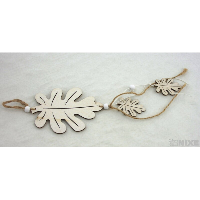 ZÁVĚS LIST 12x38cm*MIX BAREV