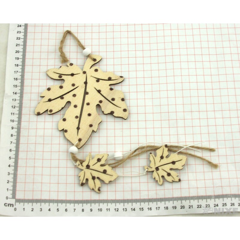 ZÁVĚS LIST 12x38cm*MIX BAREV