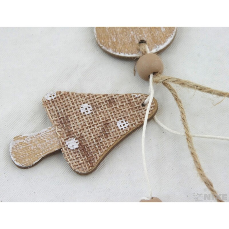 ZÁVĚS HOUBY 15x38cm*MIX BAREV