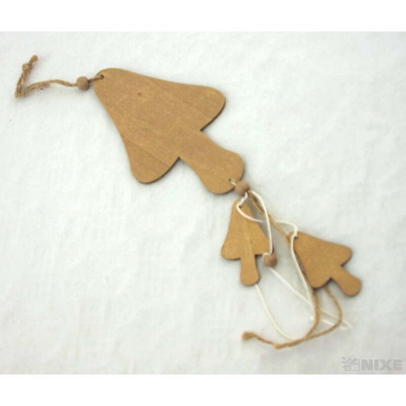 ZÁVĚS HOUBY 15x38cm*MIX BAREV