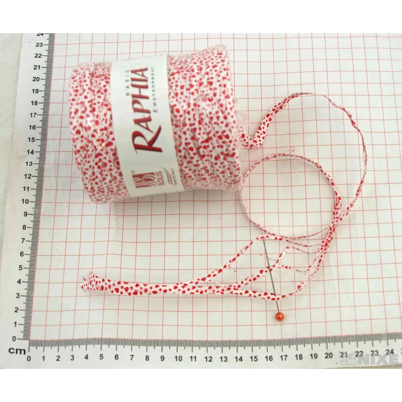 RAFIA MY LOVE 200m*ČERVENÁ 01