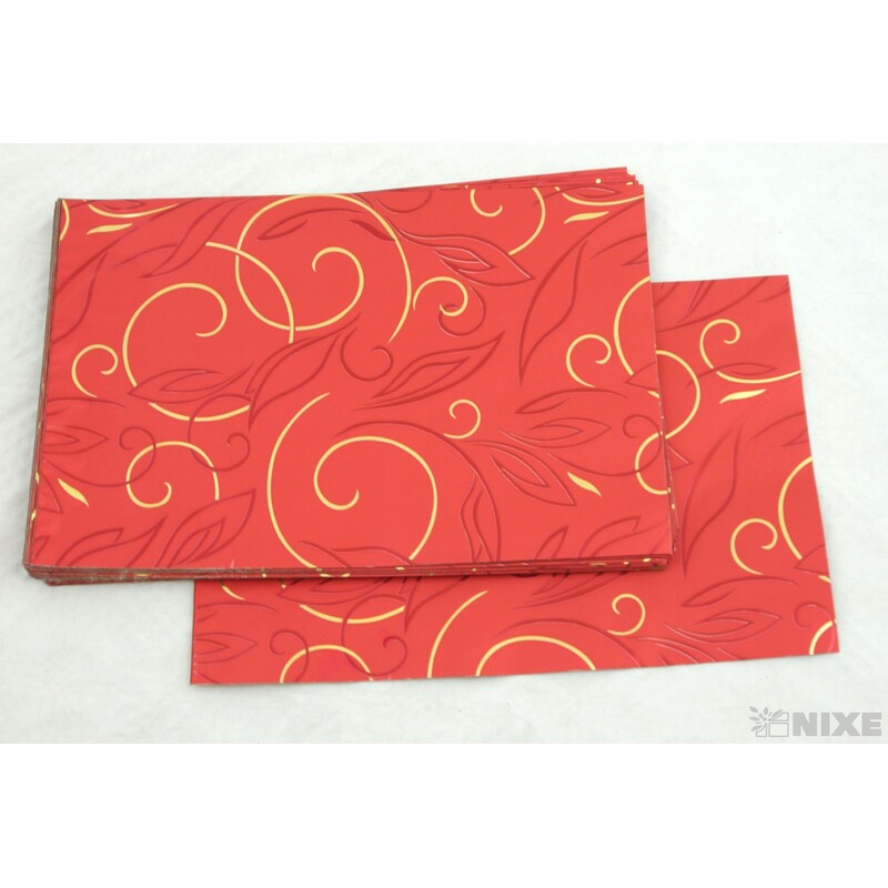 SÁČEK 16x25cm U-377ACC*ČERVENÁ 12 V+