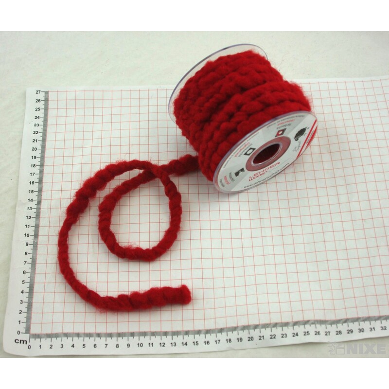 STUHA PLSTĚNÁ 10mmx15m*ČERVENÁ