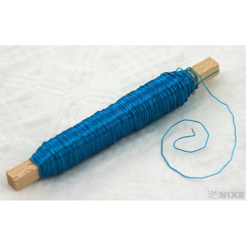 DRÁT BARVA 0,5mm 100g*TYRKYSOVÁ