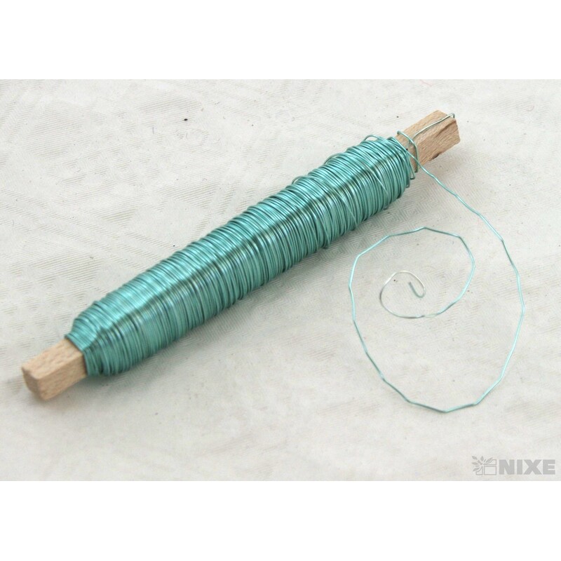 DRÁT BARVA 0,5mm 100g*MODRÁ SV.