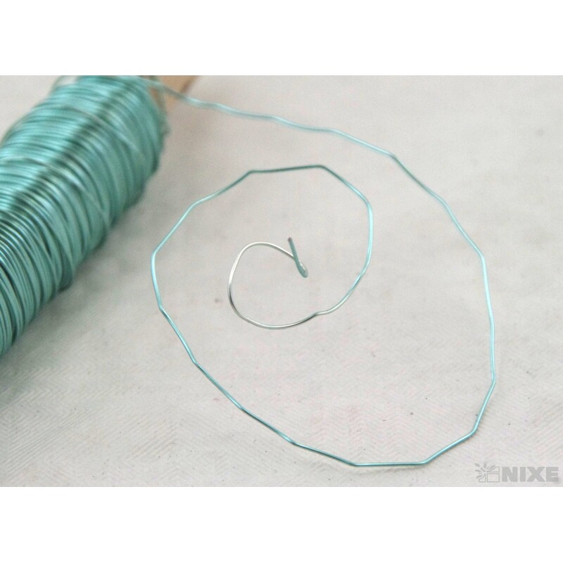 DRÁT BARVA 0,5mm 100g*MODRÁ SV.