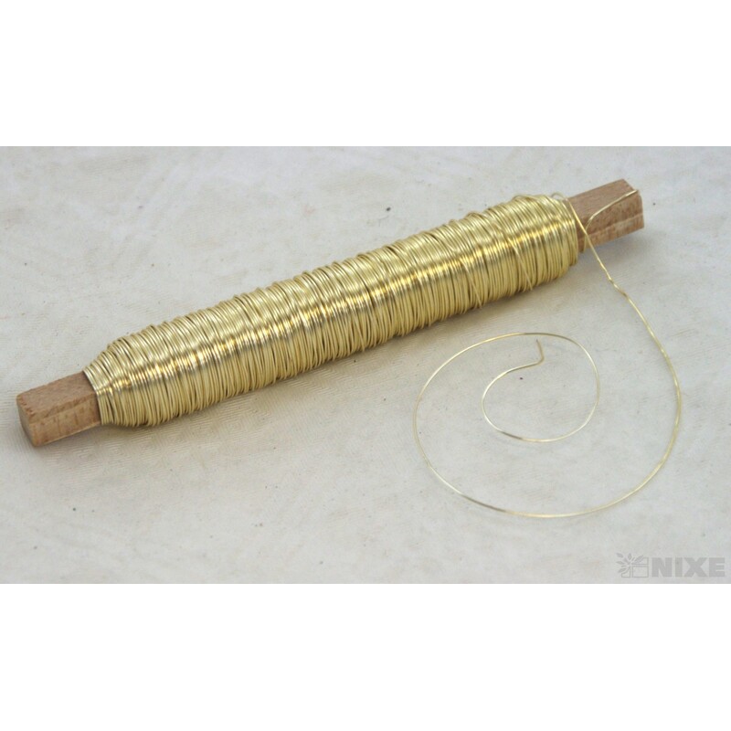 DRÁT BARVA 0,5mm 100g*ŠAMPÁŇ