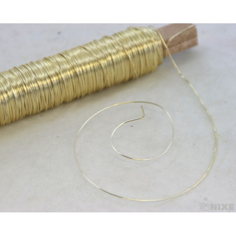 DRÁT BARVA 0,5mm 100g*ŠAMPÁŇ