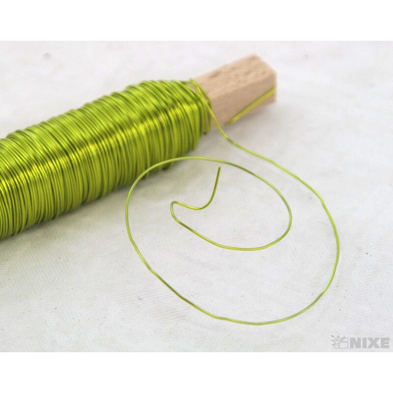 DRÁT BARVA 0,5mm 100g*ŽLUTÁ