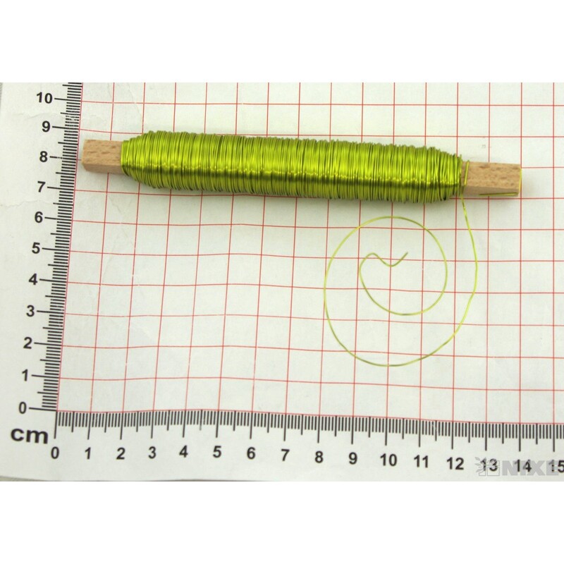 DRÁT BARVA 0,5mm 100g*ŽLUTÁ