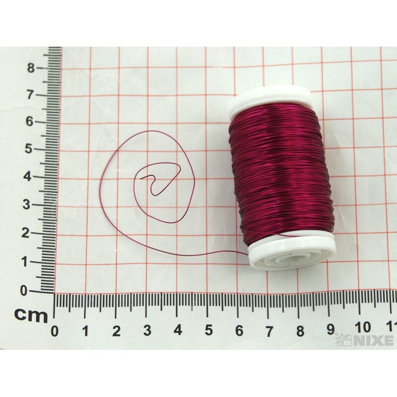 DRÁT BARVA 0,3mm 100g*FUXIE