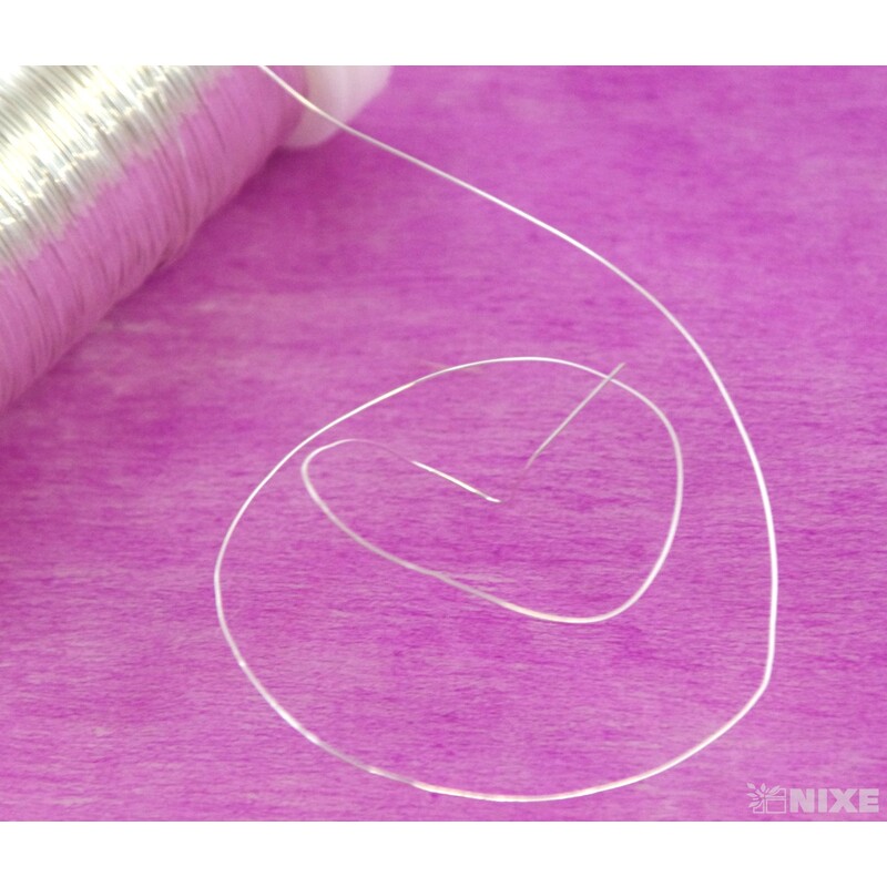 DRÁT BARVA 0,3mm 100g*STŘÍBRNÁ