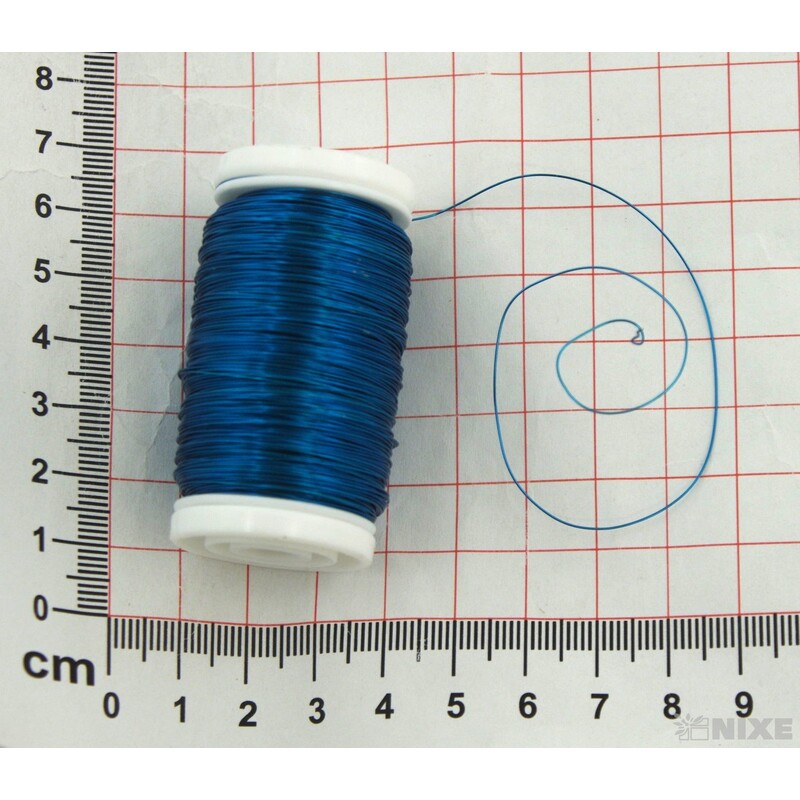 DRÁT BARVA 0,3mm 100g*TYRKYSOVÁ