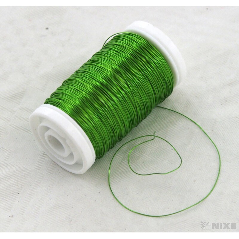 DRÁT BARVA 0,3mm 100g*ZELENÁ