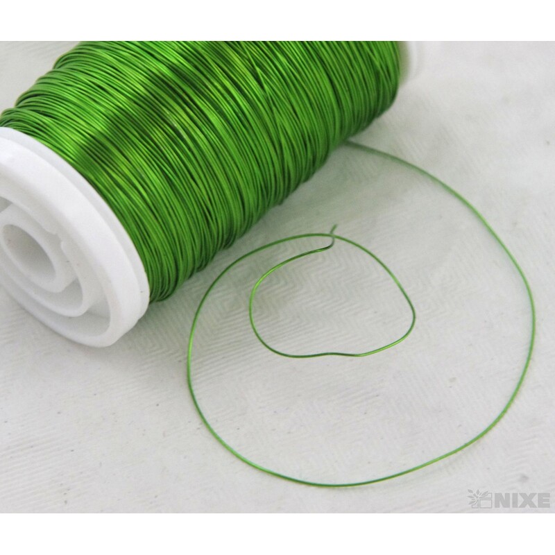 DRÁT BARVA 0,3mm 100g*ZELENÁ