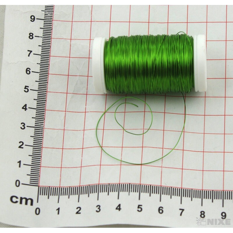 DRÁT BARVA 0,3mm 100g*ZELENÁ