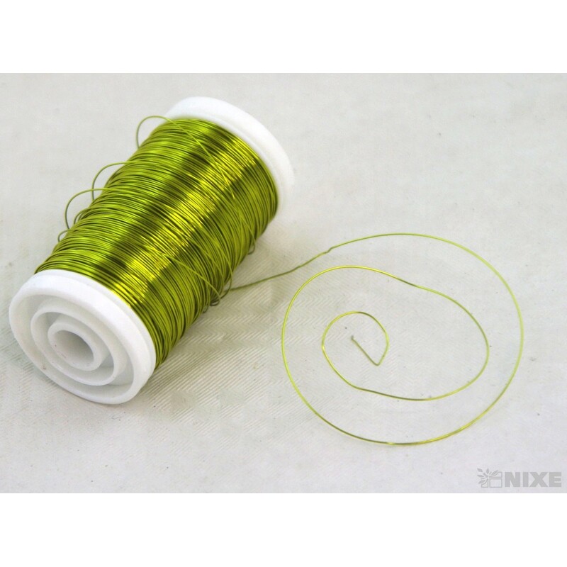 DRÁT BARVA 0,3mm 100g*ŽLUTÁ