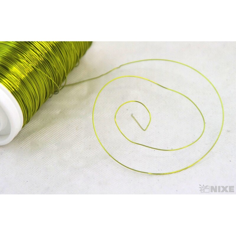 DRÁT BARVA 0,3mm 100g*ŽLUTÁ