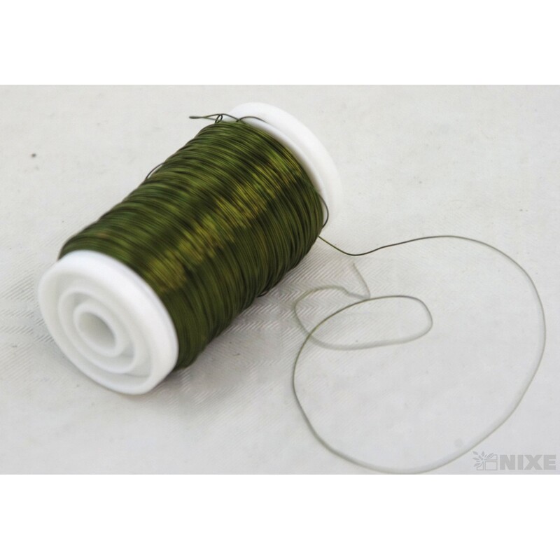 DRÁT BARVA 0,3mm 100g*ZELENÁ TM.