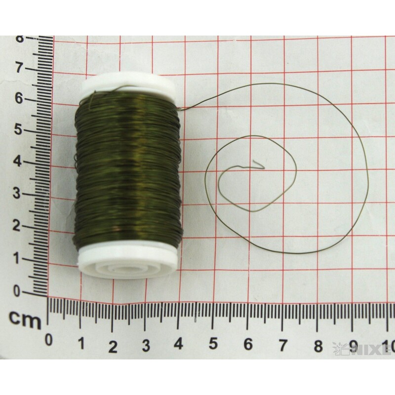 DRÁT BARVA 0,3mm 100g*ZELENÁ TM.