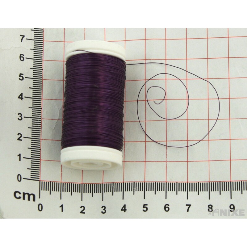 DRÁT BARVA 0,3mm 100g*FIALOVÁ