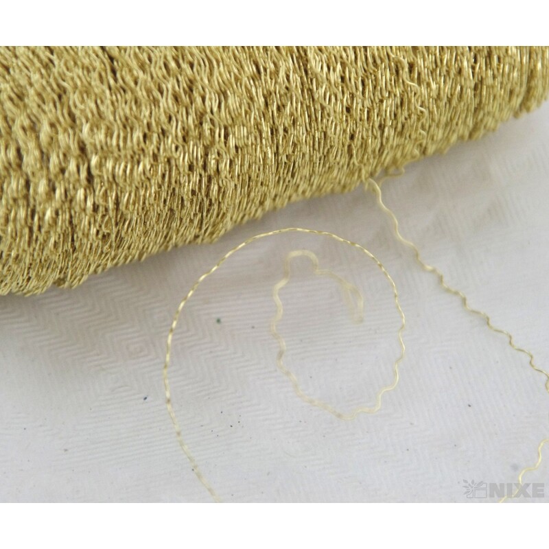 DRÁT EFFEKT 0,3mm 100g*ZLATÁ