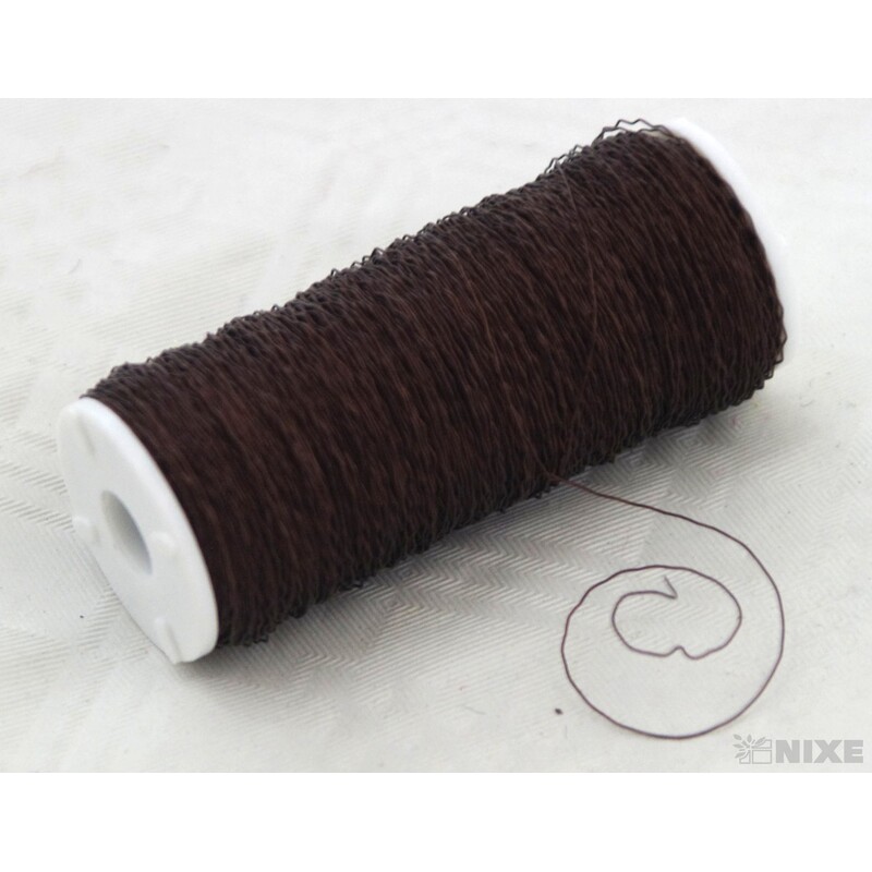 DRÁT EFFEKT 0,3mm 100g*HNĚDÁ