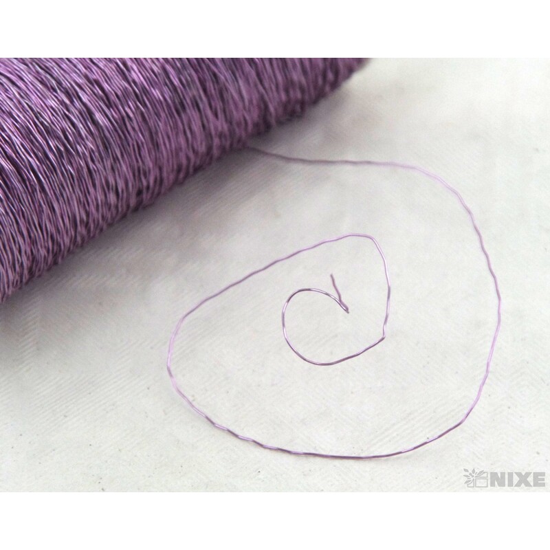 DRÁT EFFEKT 0,3mm 100g*FIALOVÁ LEVANDULE