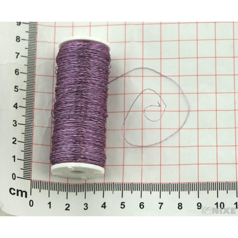 DRÁT EFFEKT 0,3mm 100g*FIALOVÁ LEVANDULE