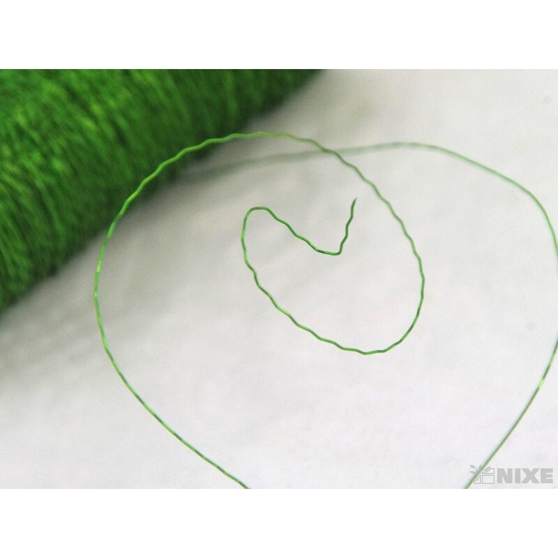 DRÁT EFFEKT 0,3mm 100g*ZELENÁ