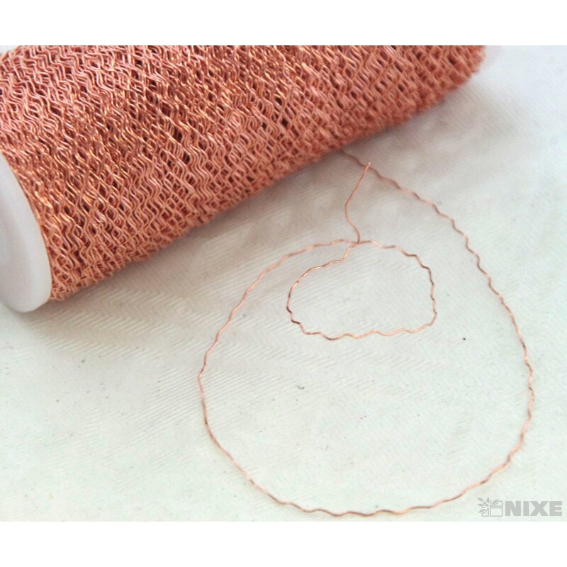 DRÁT EFFEKT 0,3mm 100g*MĚDENÁ