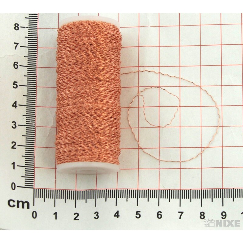 DRÁT EFFEKT 0,3mm 100g*MĚDENÁ