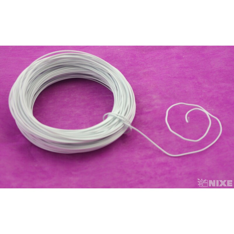 DRÁT HLINÍKOVÝ 2mmx60m*BÍLÁ