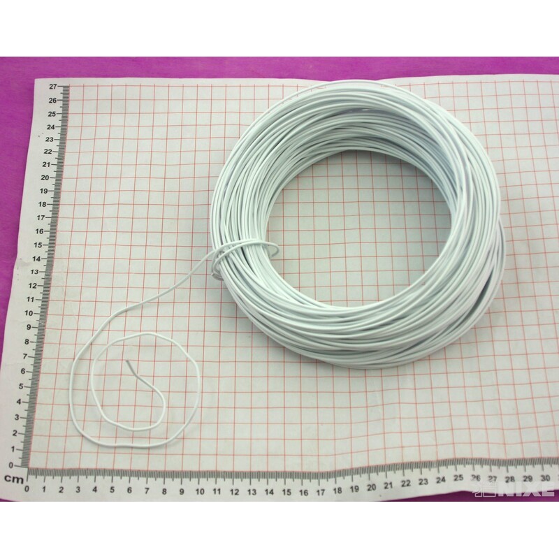 DRÁT HLINÍKOVÝ 2mmx60m*BÍLÁ