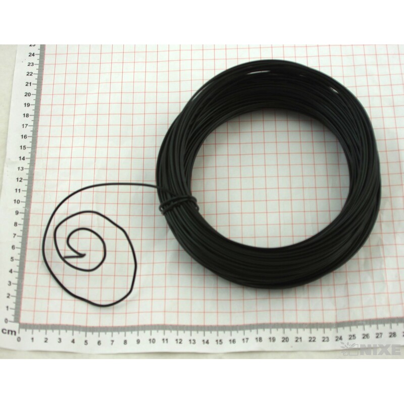 DRÁT HLINÍKOVÝ 2mmx60m*ČERNÁ