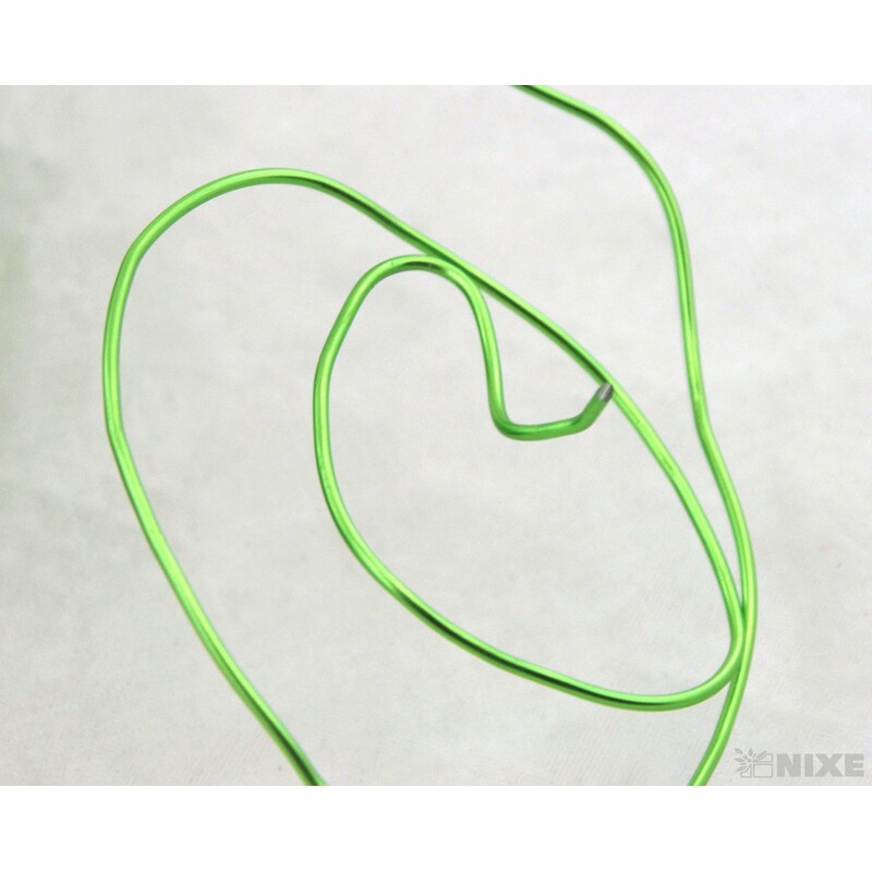 DRÁT HLINÍKOVÝ 2mmx60m*ZELENÁ SV.