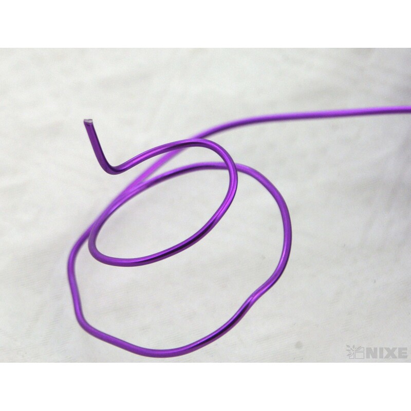 DRÁT HLINÍKOVÝ 2mmx60m*FIALOVÁ