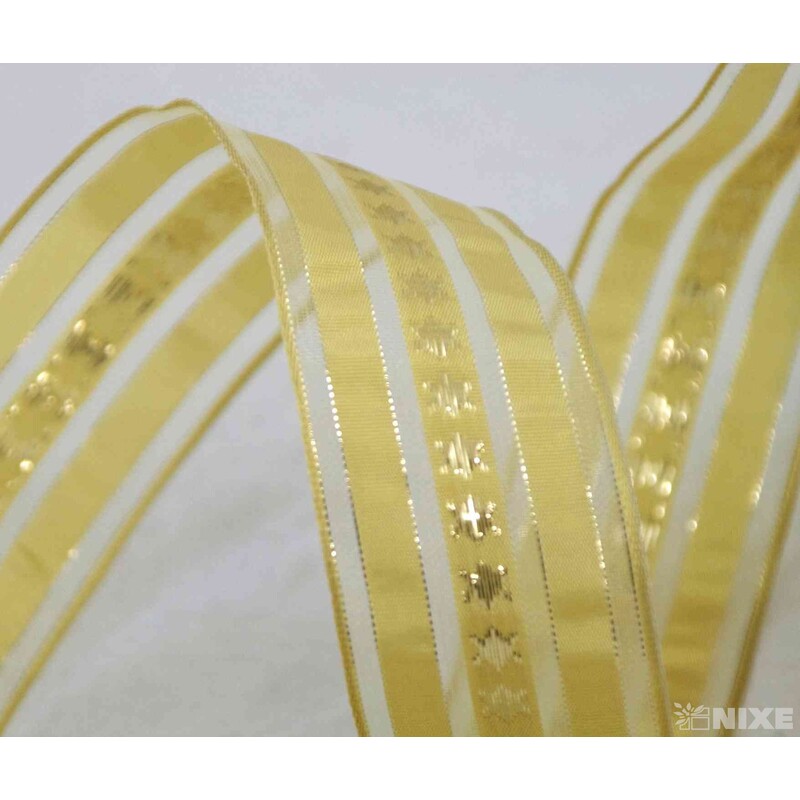 KOSTKA ACH VZOR DR. 40mmx25m*ZLATÁ 426102