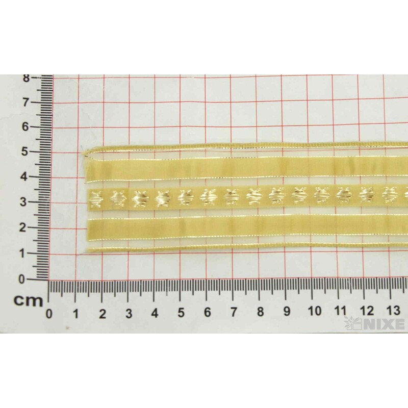 KOSTKA ACH VZOR DR. 40mmx25m*ZLATÁ 426102