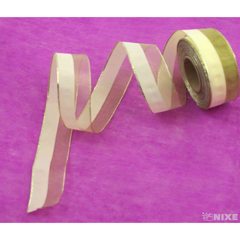 PLÁTNOVÁ STUHA DR. 40mmx25m*ZLATÁ 426401