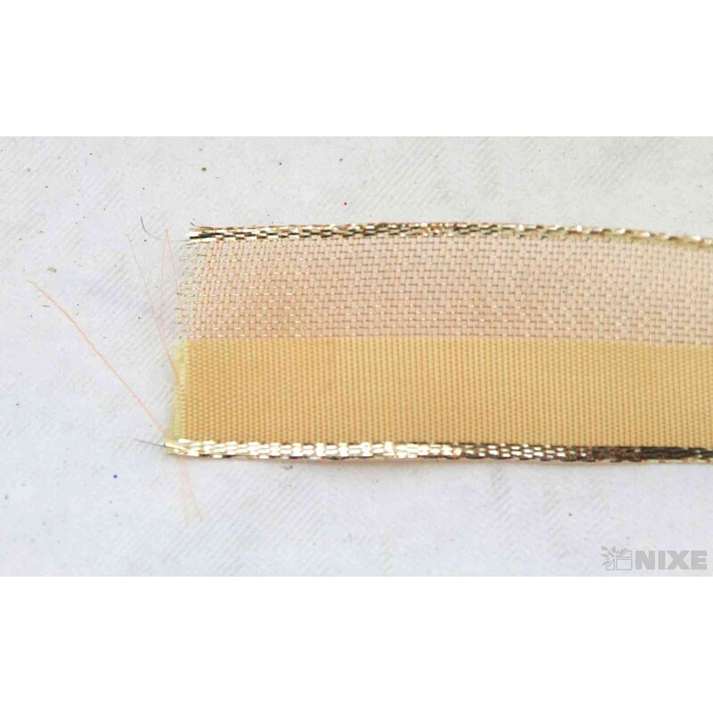 PLÁTNOVÁ STUHA DR. 25mmx25m*MĚDENÁ 426416