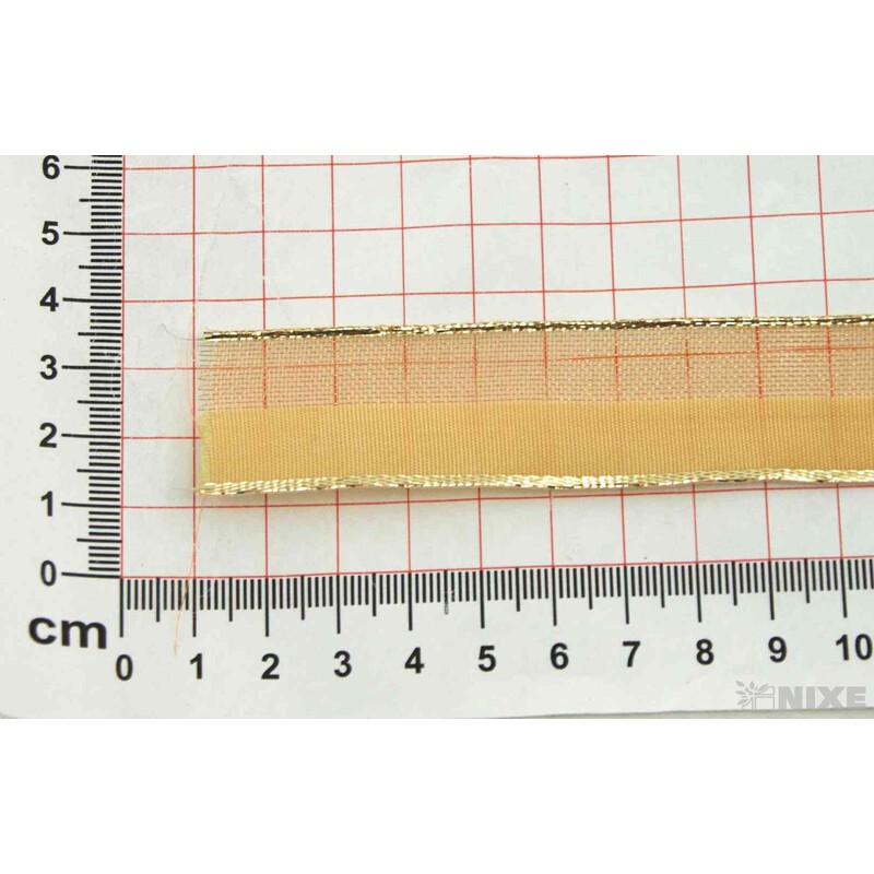 PLÁTNOVÁ STUHA DR. 25mmx25m*MĚDENÁ 426416
