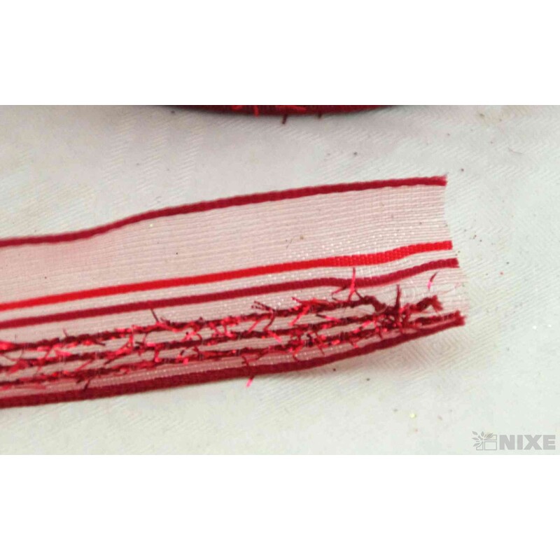 PLÁTNOVÁ STUHA DR. 25mmx25m*ČERVENÁ 428102