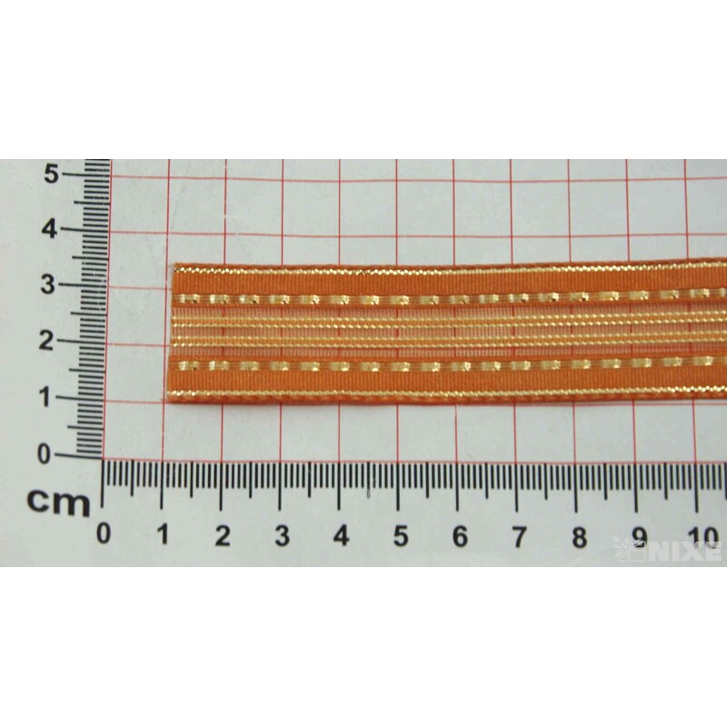 PLÁTNOVÁ STUHA 25mmx25m*ORANŽOVÁ 036743-Z