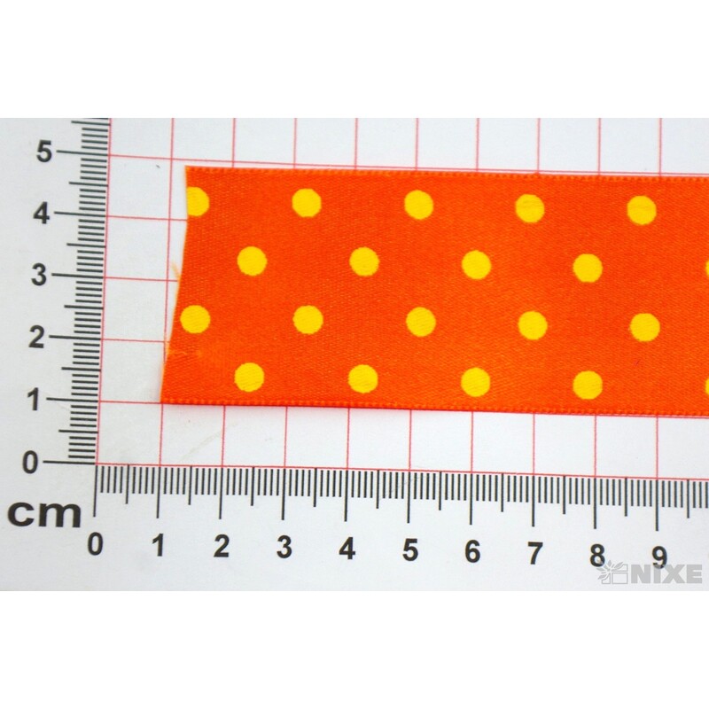 STUHA PUNTÍK N 25mmx25m*ORANŽOVÁ+ŽLUTÁ 248 V+