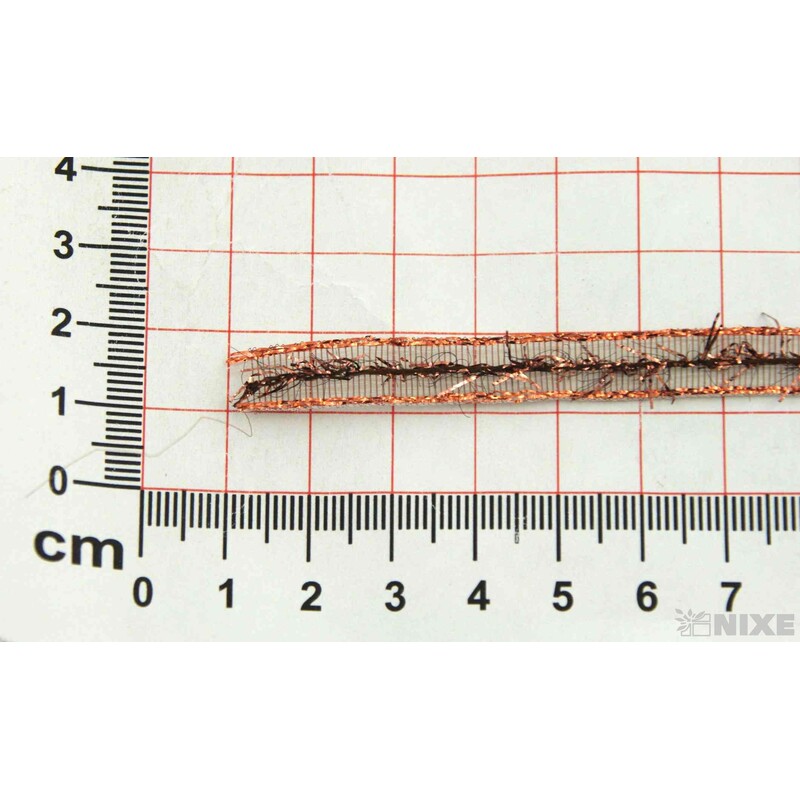 PLÁTNOVÁ STUHA 08mmx10m*HNĚDÁ 390403
