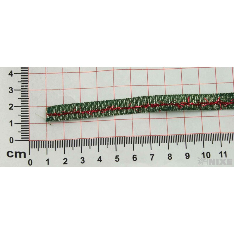 PLÁTNOVÁ STUHA EFEKT 10mmx25m*ZELENÁ 427902