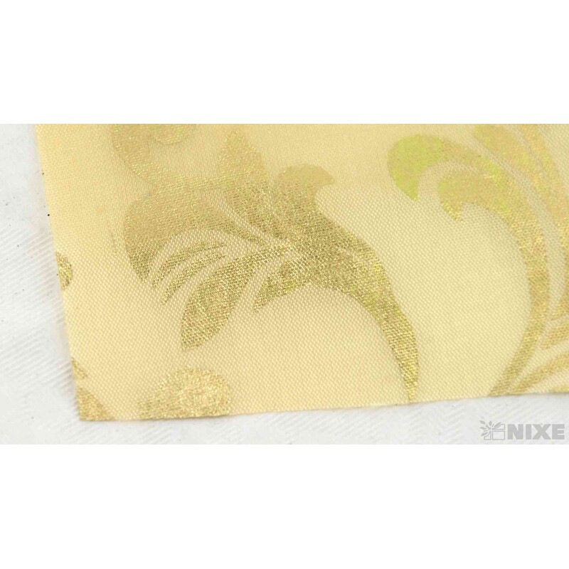 ROLE SATÉN TISK 36cmx3m*ZLATÁ