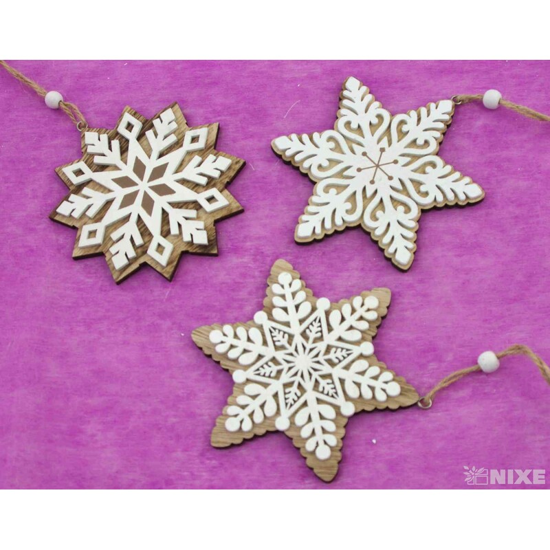 ZÁVĚS VLOČKA 10,5cm*